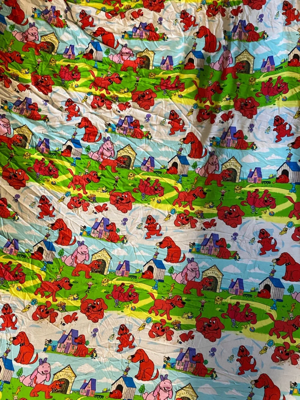 Clifford bamboo crib sheet NWT